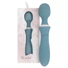   Bloom Orchid Wand - vibratore massaggiante ricaricabile - turchese