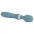 Bloom Orchid Wand - vibratore massaggiante ricaricabile - turchese