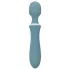 Bloom Orchid Wand - vibratore massaggiante ricaricabile - turchese