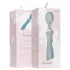 Bloom Orchid Wand - vibratore massaggiante ricaricabile - turchese
