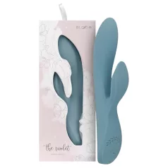   Bloom Violet Rabbit - vibratore rabbit punto G clitoride - silicone turchese