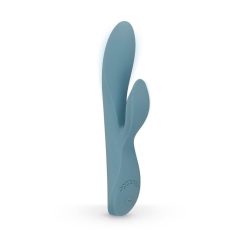   Vibratore Punto-G Turquoise Bloom con Stimolatore Clitorideo e Batteria Ricaricabile