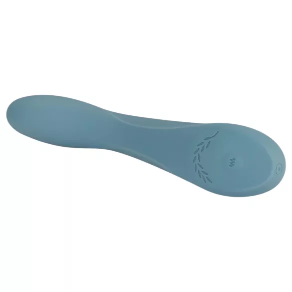 Bloom Rose - vibratore punto G ricaricabile in silicone turchese