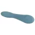 Bloom Rose - vibratore punto G ricaricabile in silicone turchese