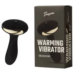 Teazers - vibratore anale riscaldante - silicone nero