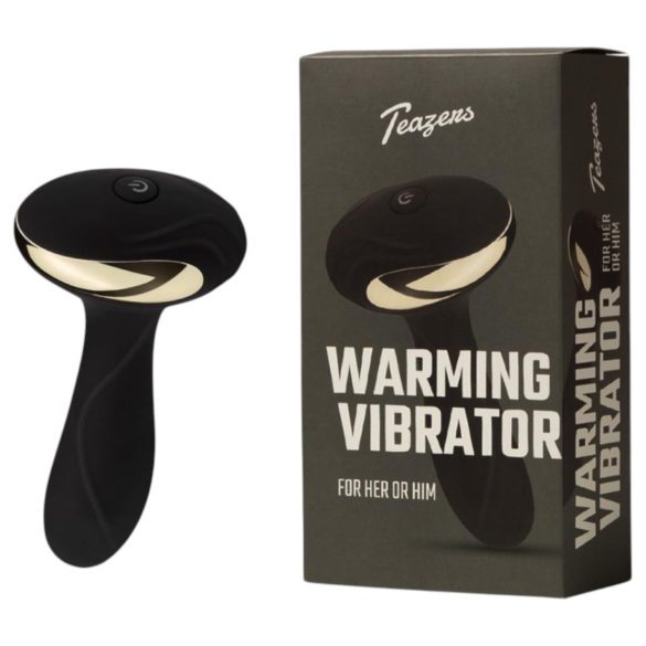 Teazers - Vibratore anale riscaldante (nero)