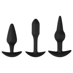 EasyToys Pleasure Kit - set di plug anali assortiti (nero)