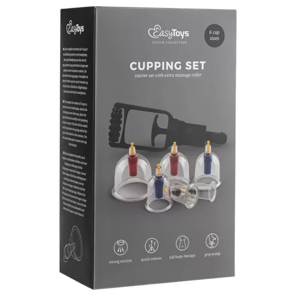Easytoys - set coppette vacuum - 6 pezzi