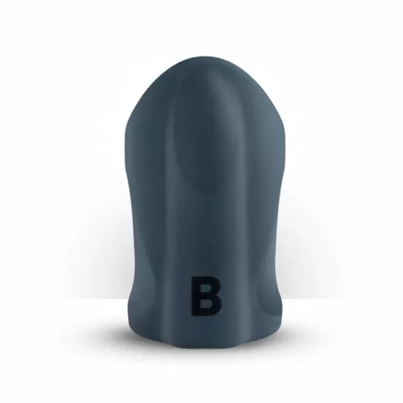 Boners - masturbatore aperto vibrante ricaricabile - grigio