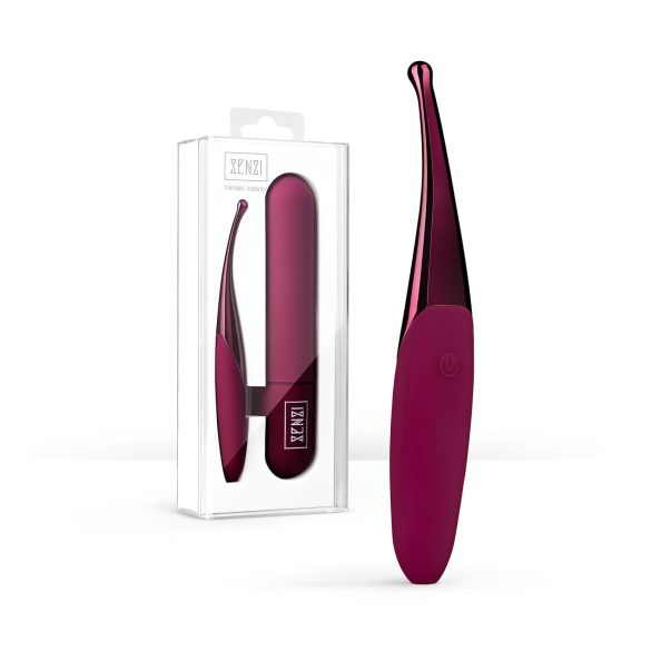 Senzi - vibratore clitorideo impermeabile ricaricabile (rosso)
