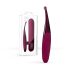 Senzi - vibratore clitorideo impermeabile ricaricabile (rosso)