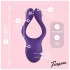 Teazers Partner Multifun - vibratore di coppia (viola)