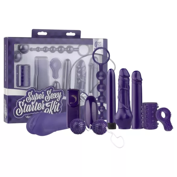 LoveBoxxx - set vibratore 9 pezzi - accessori sexy per coppia
