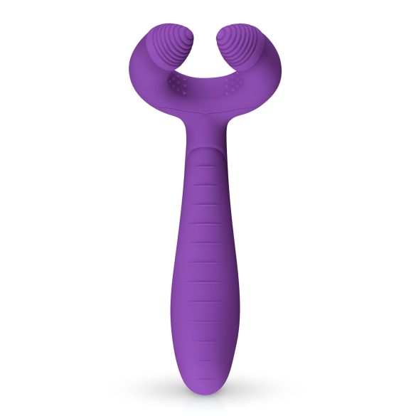 Easytoys Couple - vibratore per coppia ricaricabile impermeabile viola