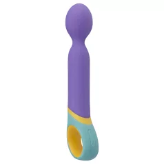 PMV20 - vibratore massaggiatore ricaricabile - lilla
