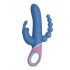 PMV20 Vice Double - Vibratore triplo rotante (blu)