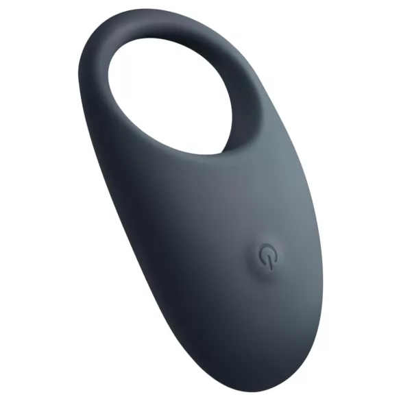 Boners - anello fallico vibrante ricaricabile impermeabile - silicone grigio