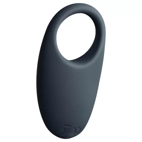Boners - anello fallico vibrante ricaricabile impermeabile - silicone grigio
