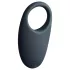 Boners - anello fallico vibrante ricaricabile impermeabile - silicone grigio