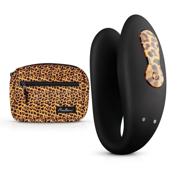 Panthra Zuna - Vibratore Coppia Ricaricabile, Impermeabile (Leopardo-Nero)
