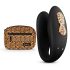 Panthra Zuna - Vibratore Coppia Ricaricabile, Impermeabile (Leopardo-Nero)
