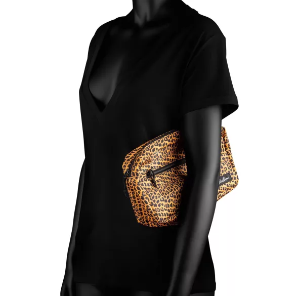 Panthra Shaka Wand - vibratore massaggiante ricaricabile - motivo leopardo nero