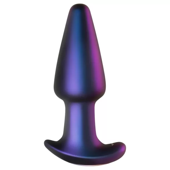 Hueman Meteoroid - vibratore anale rotante con perle e telecomando - viola