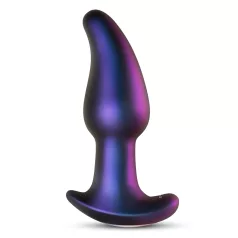   Hueman Asteroid - vibratore anale rotante con perle - silicone viola