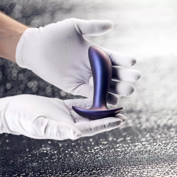 Hueman Uranus - vibratore anale wireless ricaricabile - viola