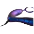 Hueman Black Hole - vibratore anale con telecomando e anello fallico (viola)