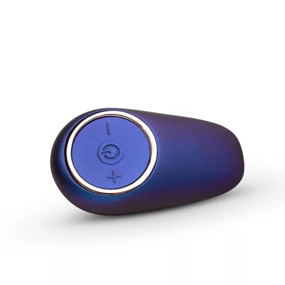Hueman Black Hole - vibratore anale wireless con anello fallico - viola