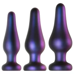 Hueman Comets - set plug anale silicone 3 pezzi - viola