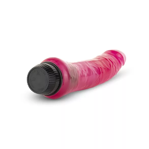 Easytoys Jelly Passion - vibratore realistico - silicone rosa