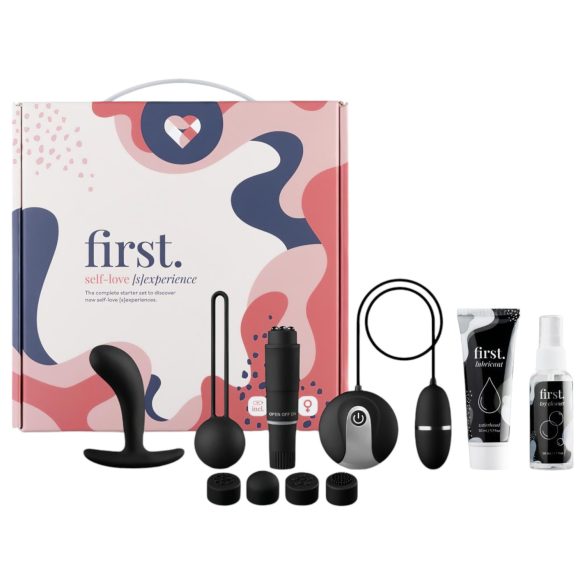 First. - Kit vibratore principiante - 6 pezzi - set stimolazione intima