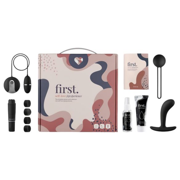 First. - Kit vibratore principiante - 6 pezzi - set stimolazione intima