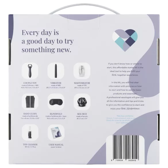 First. Together - kit sex principiante - set 7 pezzi