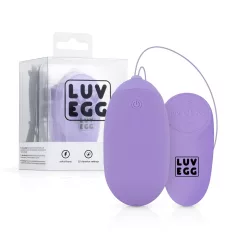   LUV EGG XL - vibratore a distanza ricaricabile - uovo vibrante viola