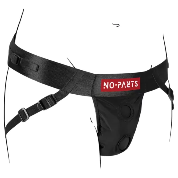 No-Parts Taylor - imbragatura strap-on doppio anello O regolabile S-L