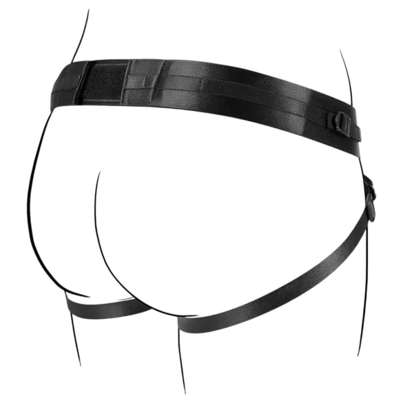 No-Parts Taylor - imbragatura strap-on doppio anello O regolabile S-L