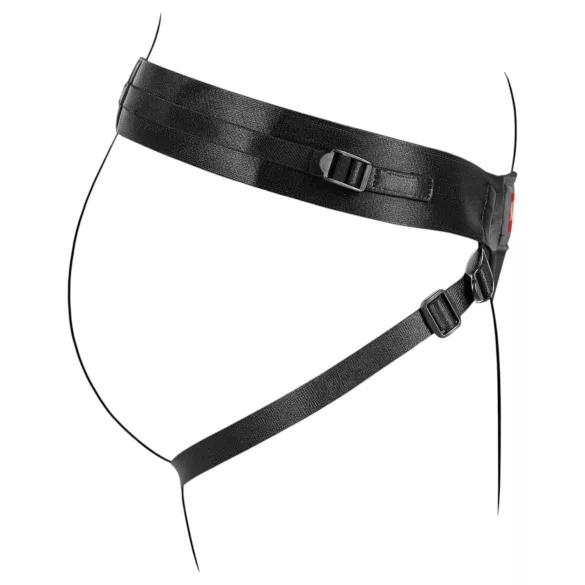 No-Parts Taylor - imbragatura strap-on doppio anello O regolabile S-L
