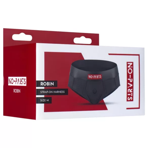 No-Parts Robin - mutandina strap-on - nero - S