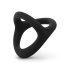 Anello Desire Easytoys - anello elastico per pene e testicoli (nero)