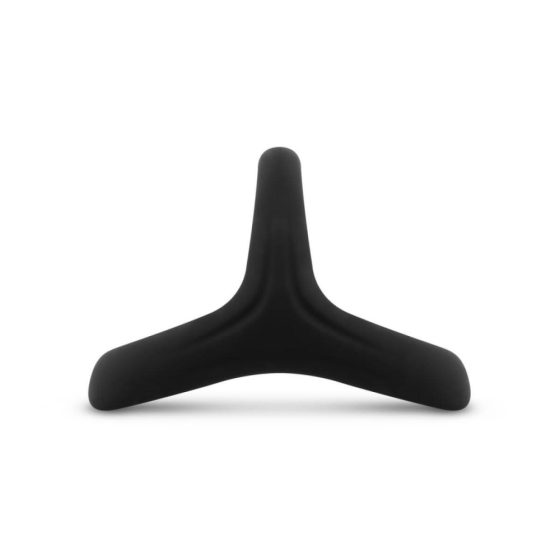 Anello Easytoys Desiderio - anello flessibile per pene e testicoli (nero)