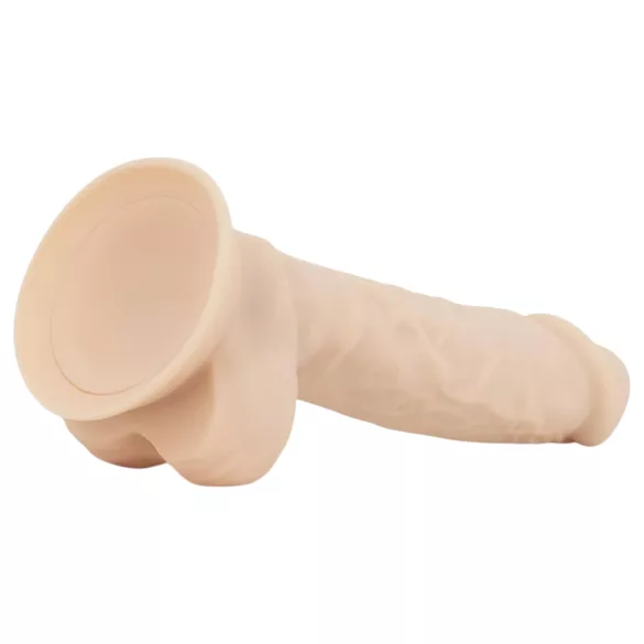 Real Fantasy Conrad - vibratore con ventosa - 20 cm - colore naturale