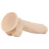 Real Fantasy Conrad - vibratore con ventosa - 20 cm - colore naturale