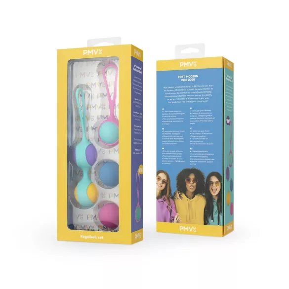 PMV20 Vita - set di palline kegel regolabili - multicolore