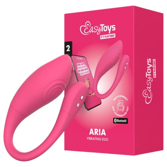 EasyConnect - uovo vibrante intelligente (rosa)