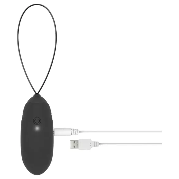 LUV EGG - ovetto vibrante wireless ricaricabile - nero
