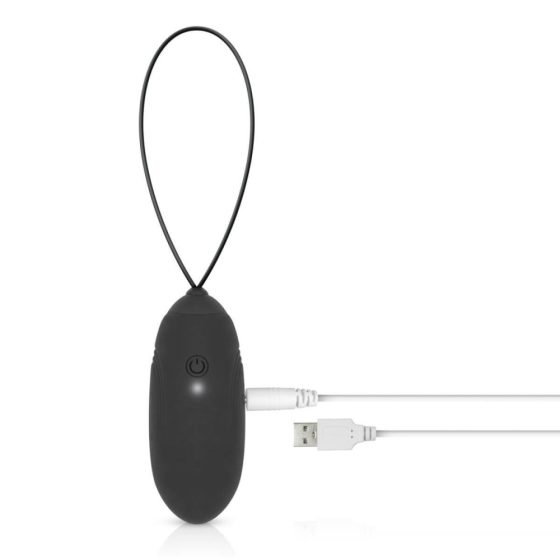UOVO VIBRANTE LUV - con telecomando senza fili e ricaricabile (nero)