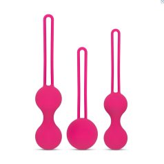   Easytoys LoveBalls - set di palline vaginali geisha 3 pezzi (rosa)